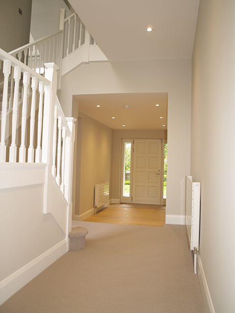 Large bright entrance hall