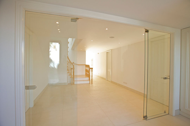 Main entrance hall with draught proof glazing