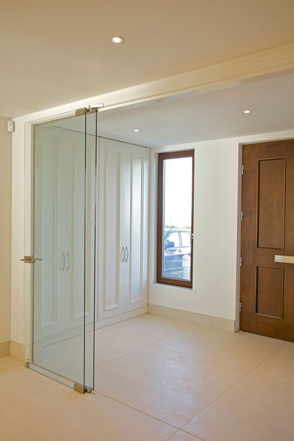 Main entrance hall with draught proof glazing